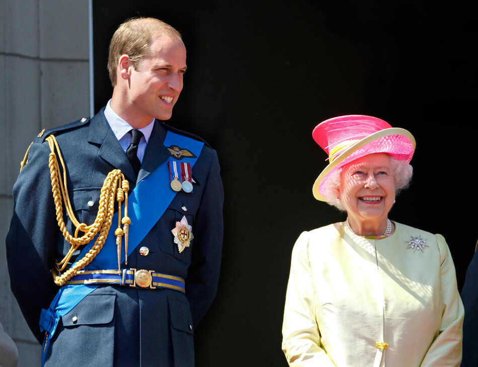 Принц Уильям копирует поведение королевы Елизаветы II
