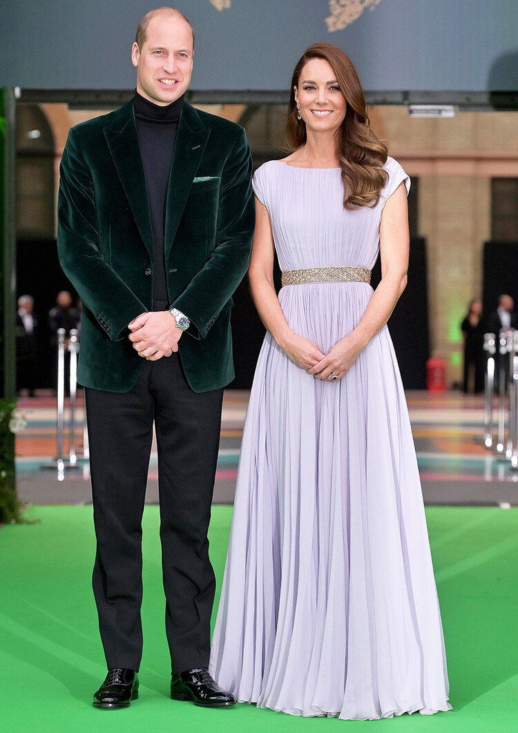 Принц Уильям и Кейт Миддлтон на красной ковровой дорожке экологической премии Earthshot Awards