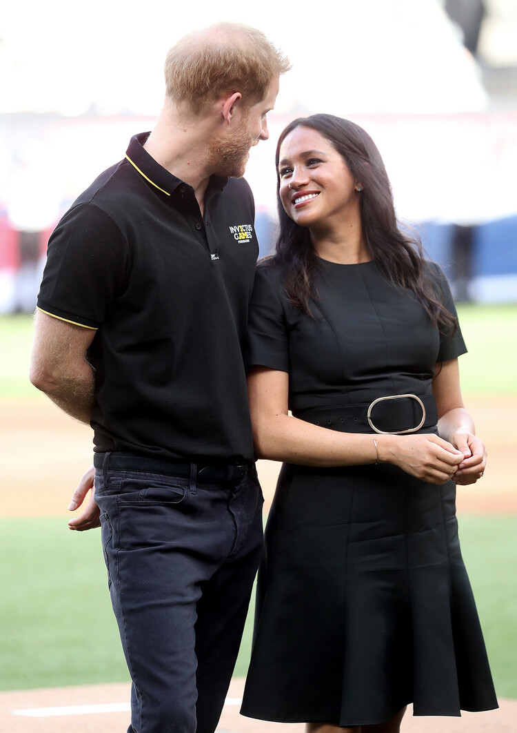 Принц Гарри и Меган Маркл на Mitel и MLB представляют Лондонскую серию 2019 