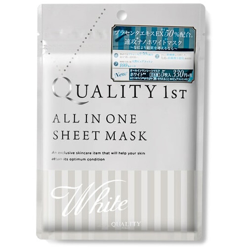 Quality First, All In One Sheet Mask White 5 Mainstyle Mainstyles