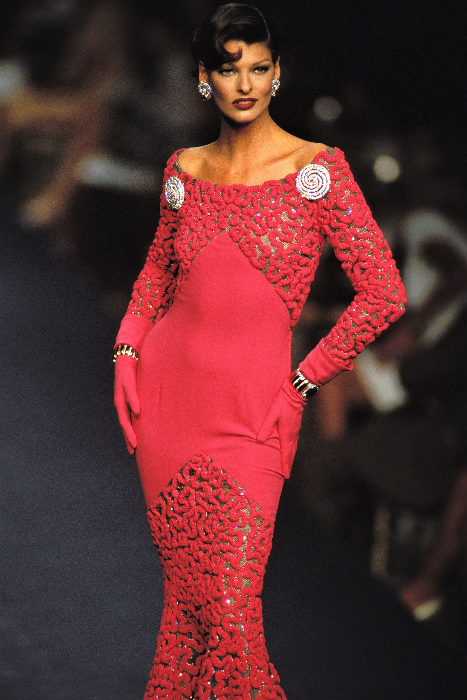 Valentino, осень 1992, высокая мода