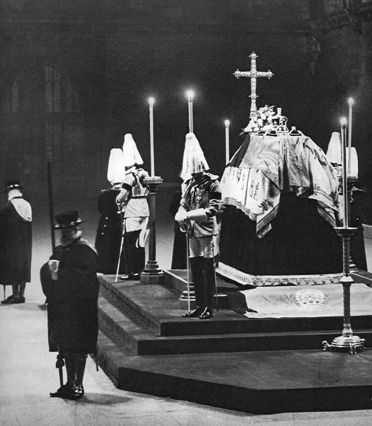 Бдение в честь короля Георга V в 1936 году