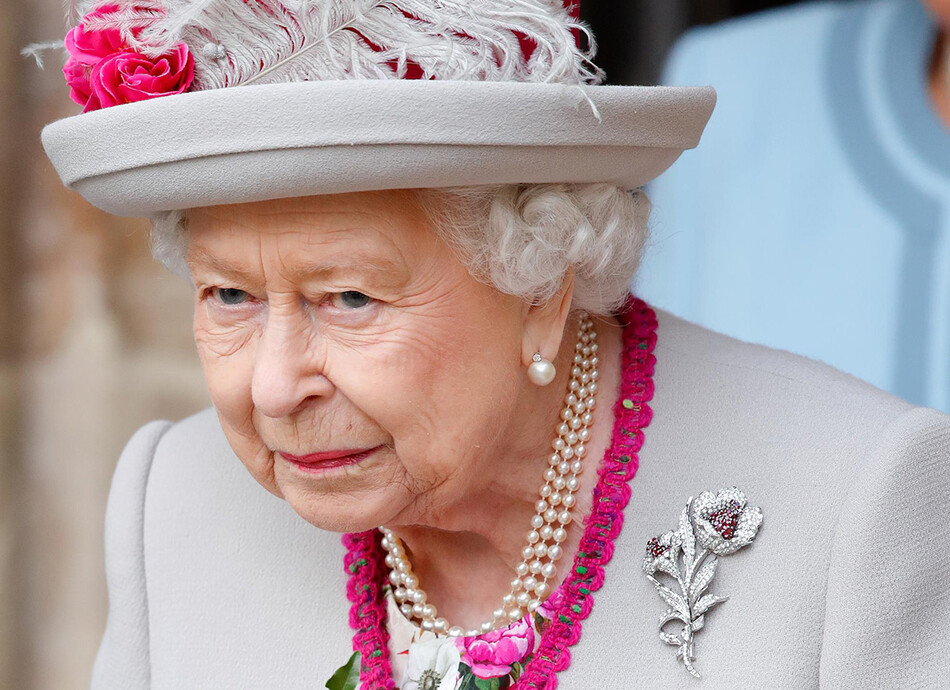 Королева Елизавета II посещает службу, посвященную 750-летию Вестминстерского аббатства, 15 октября 2019 года в Лондоне, Англия