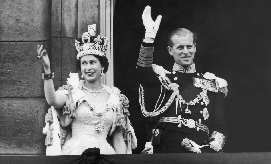 Королева Елизаветы II и принца Филиппа