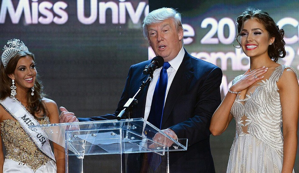 Дональд Трамп Мисс Вселенная 2013
