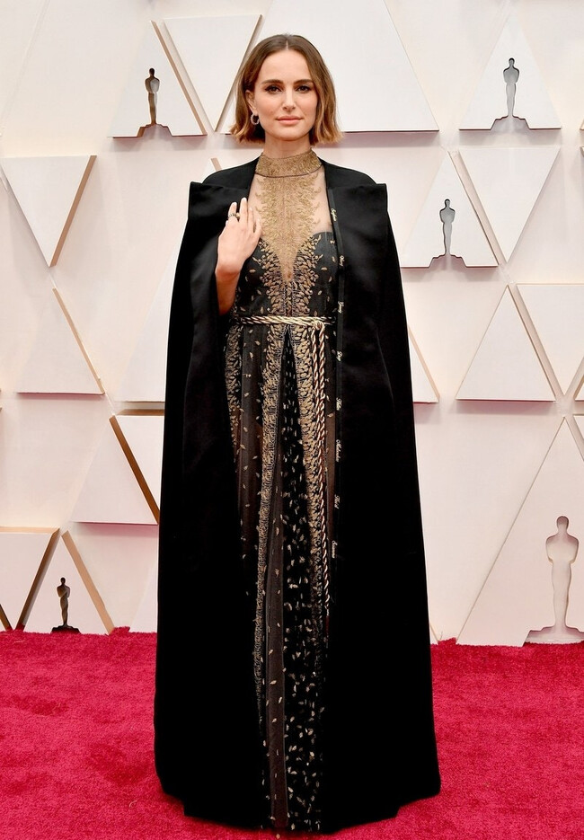 Натали Портман на Оскаре 2020