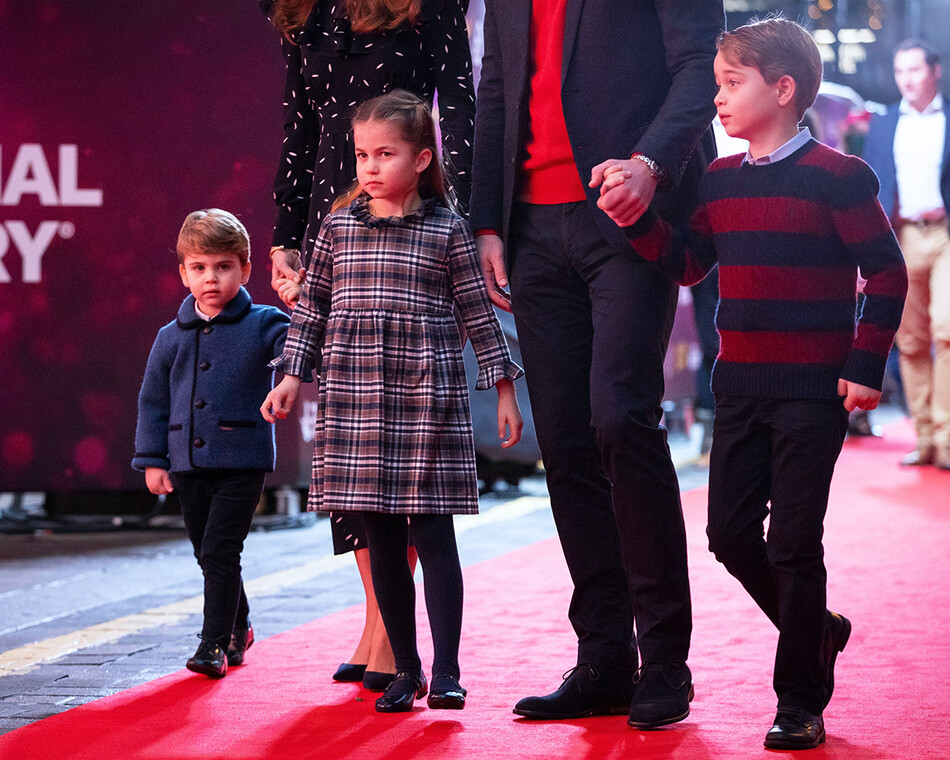 Принц Луи, принцесса Шарлотта и принц Джордж, 2020