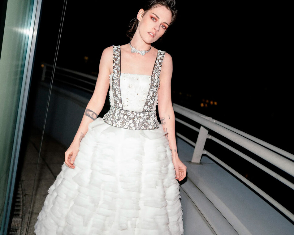 Кристен Стюарт&nbsp;в&nbsp;Chanel Couture&nbsp;на Берлинском кинофестивале, 2023