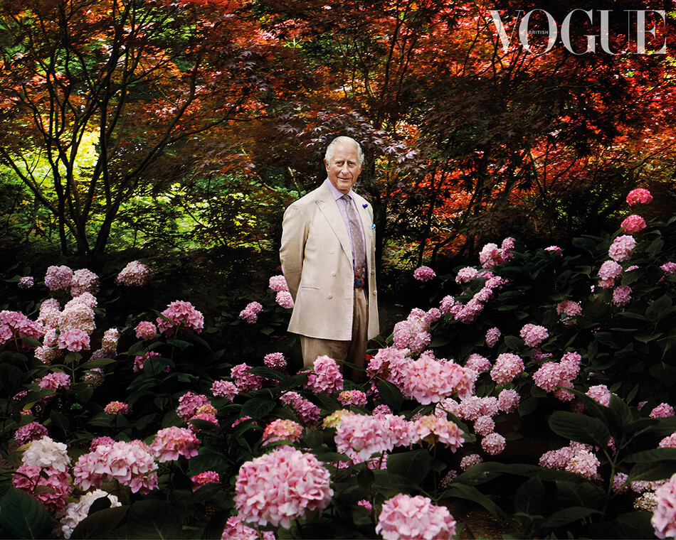 Король Карл III для&nbsp;британского Vogue в 2020 году