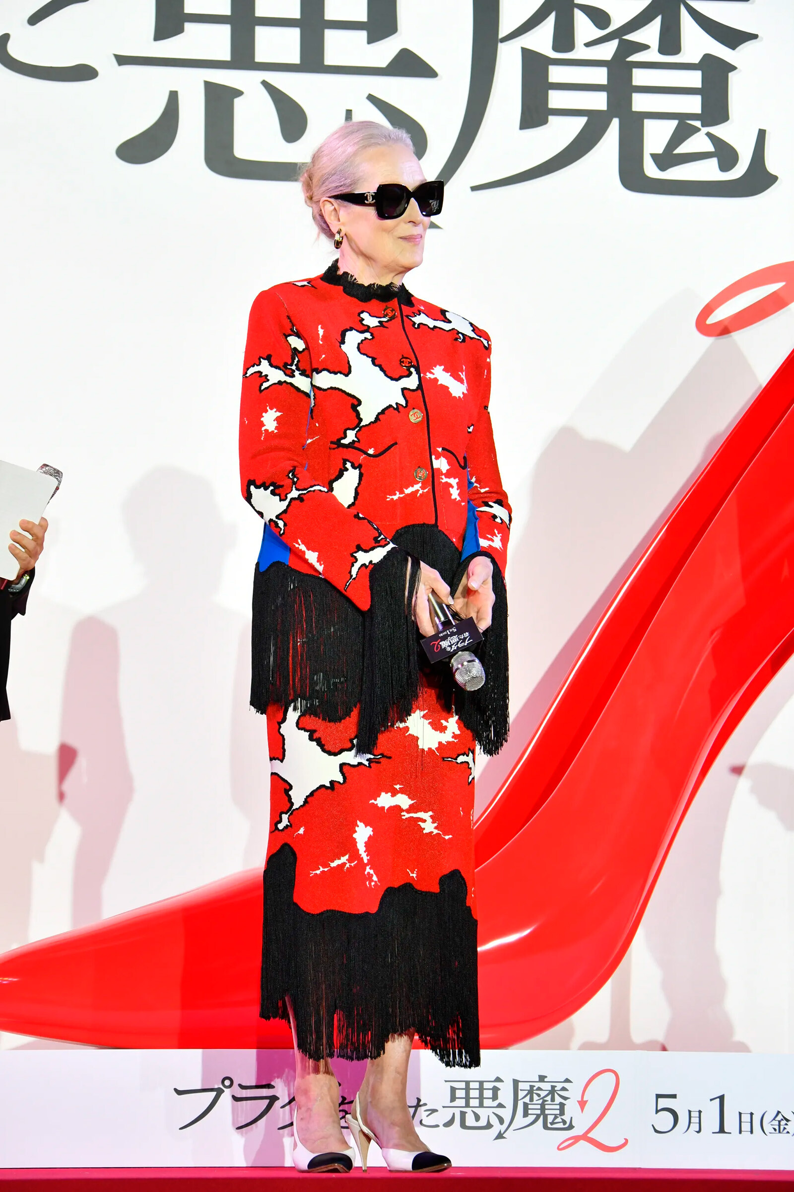 Мерил Стрип на азиатской премьере&laquo;Дьявол носит Prada 2&raquo; в Токио, 2026