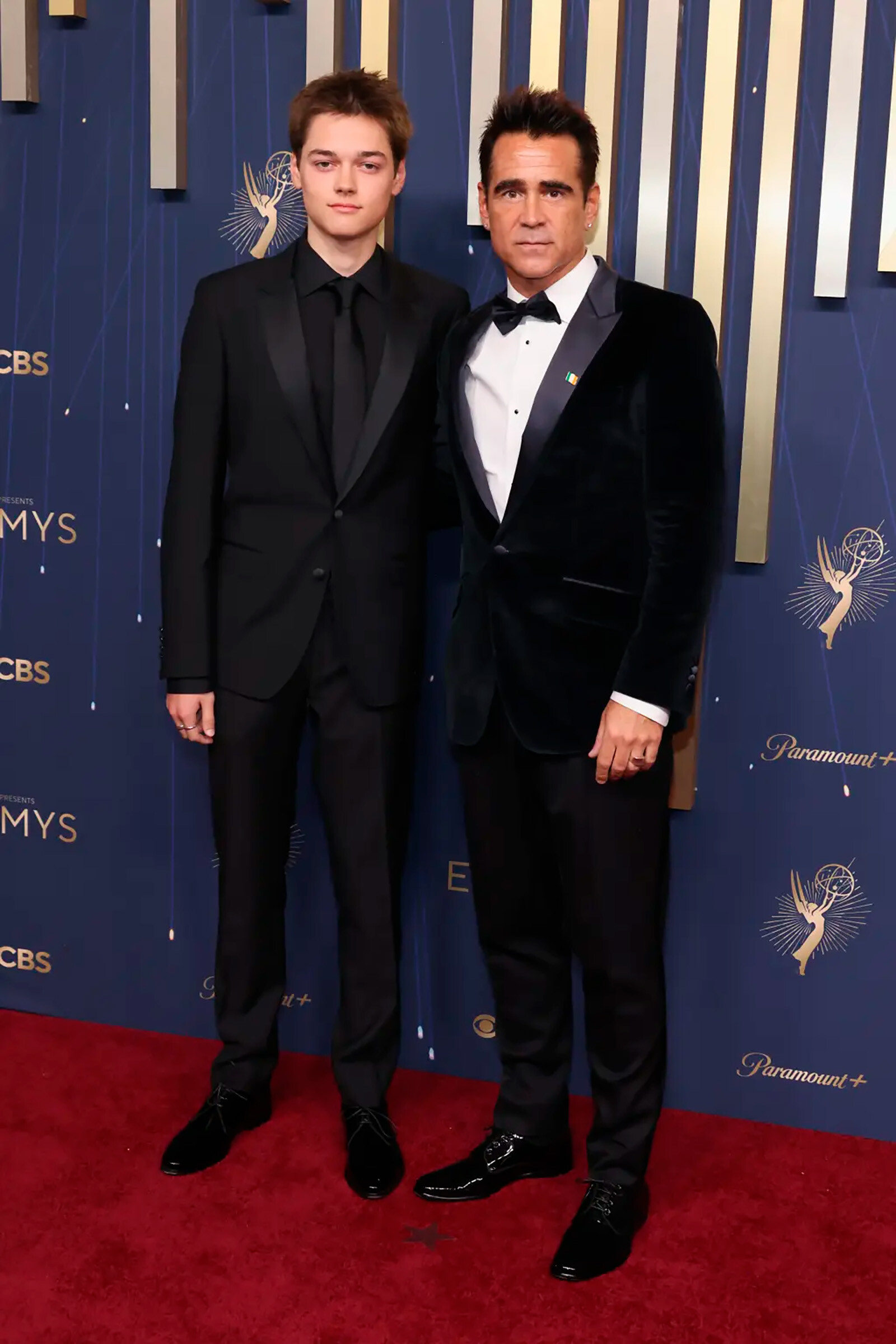 Колин Фаррелл с 15-летним сыном Генри, 2025