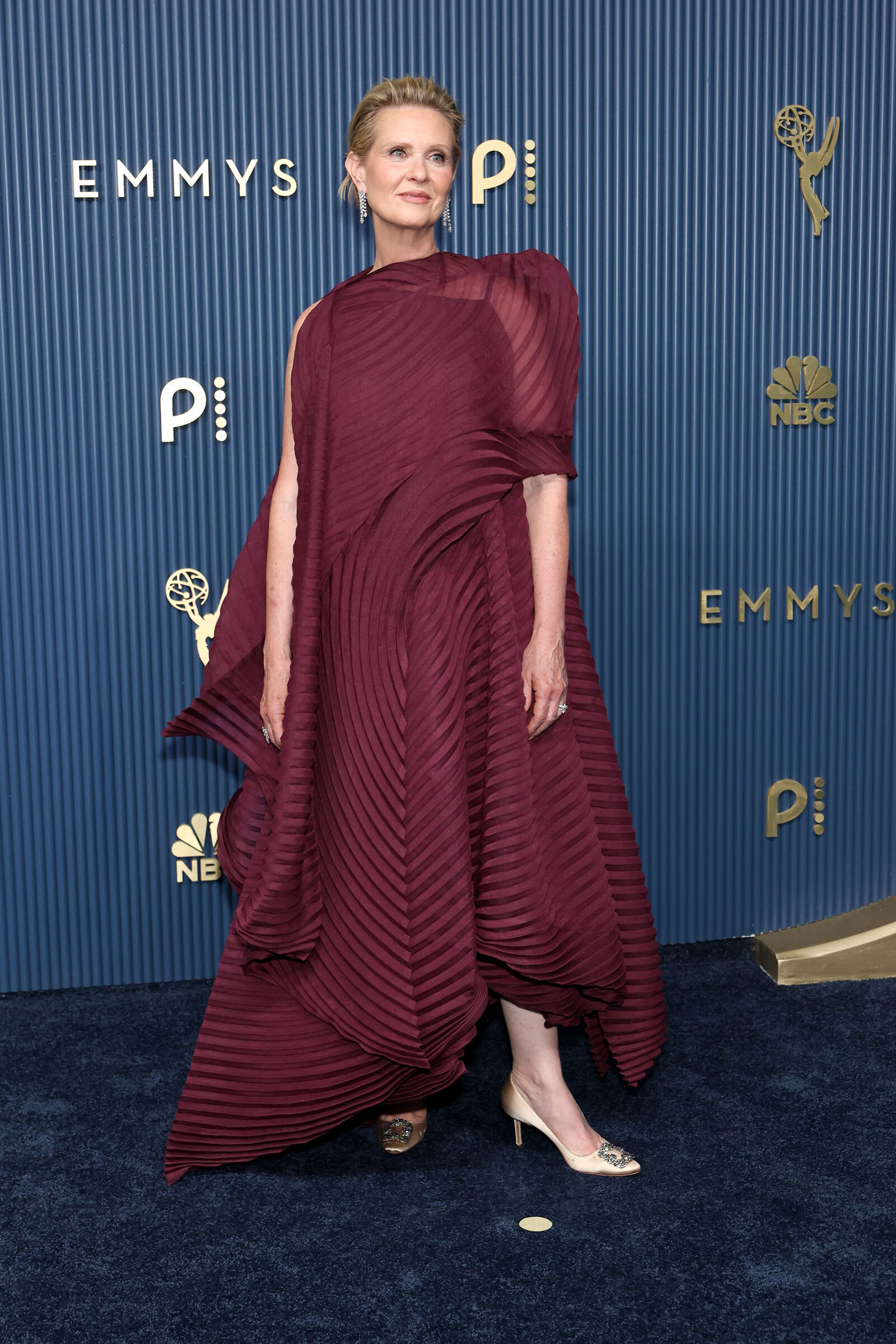 Синтия Никсон в Issey Miyake на Эмми 2026