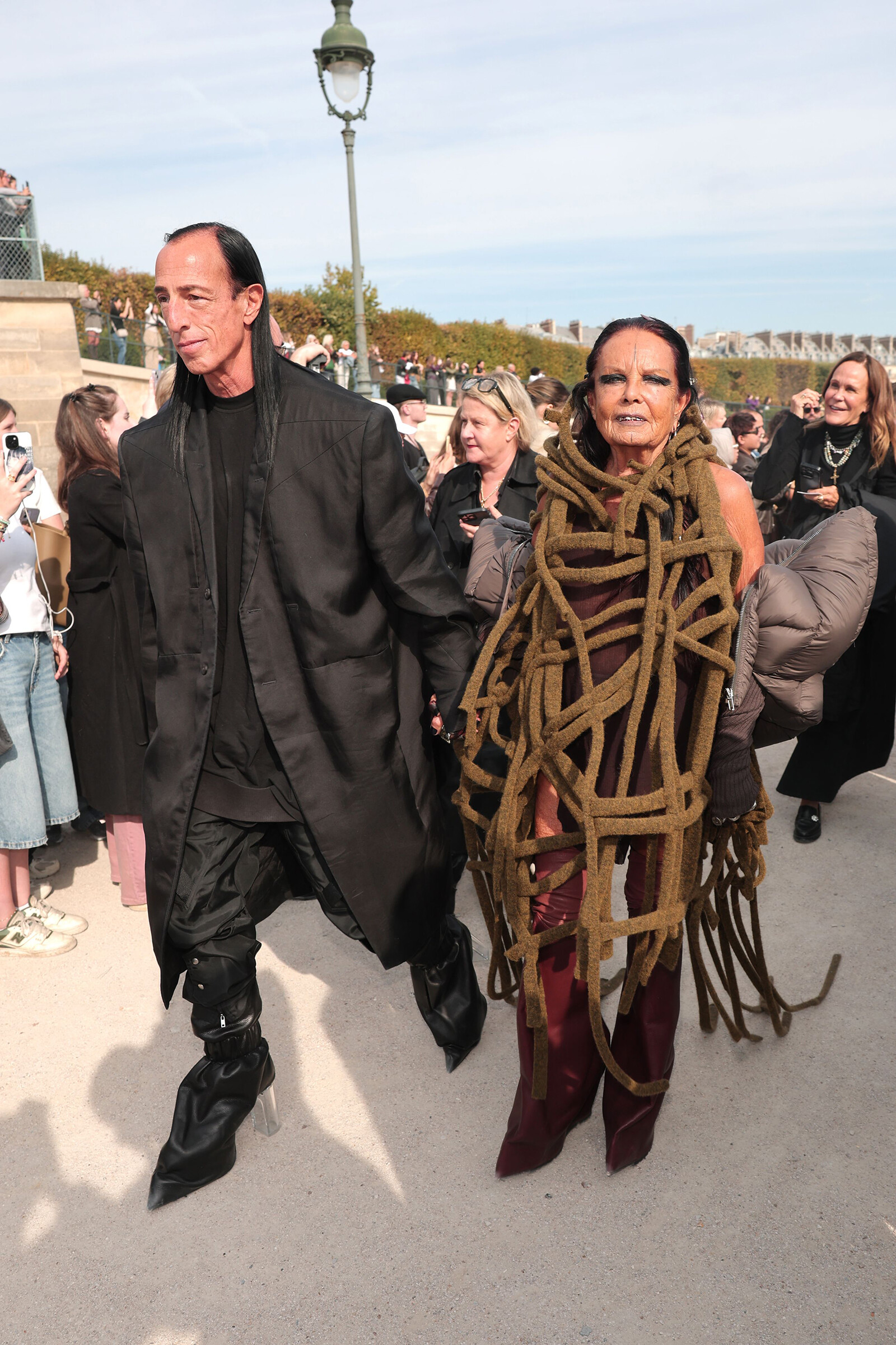 Рик Оуэнс и Мишель Лами в Dior