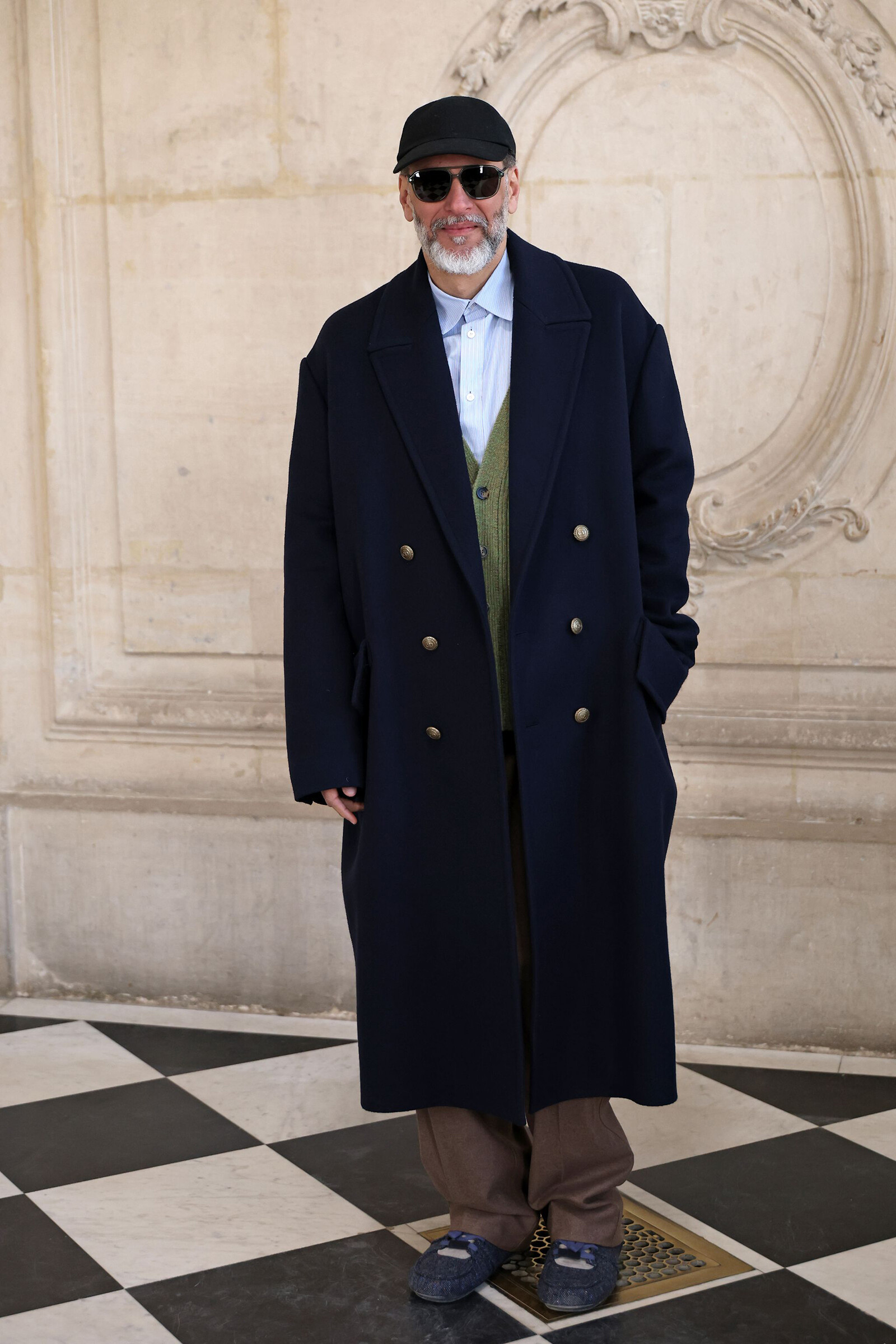 Лука Гуаданьино на шоу Dior