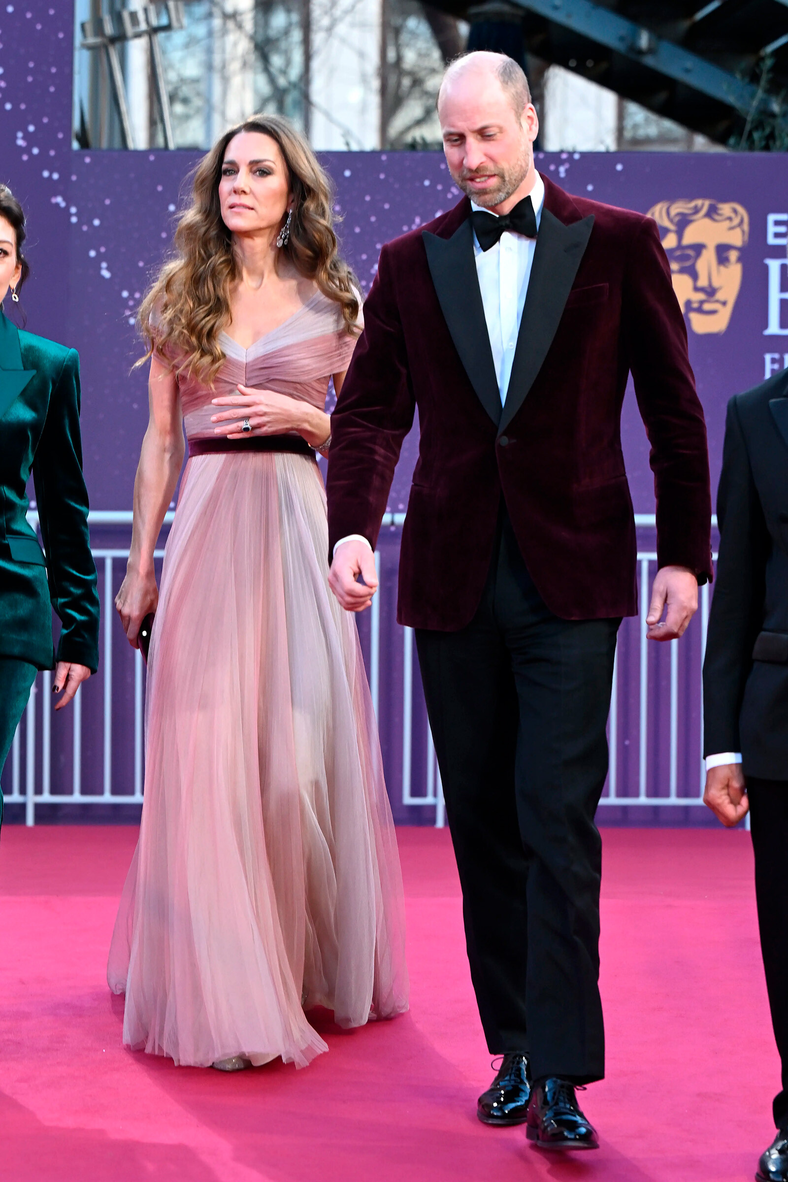 Кейт Миддлтон и принц Уильям на BAFTA 2026