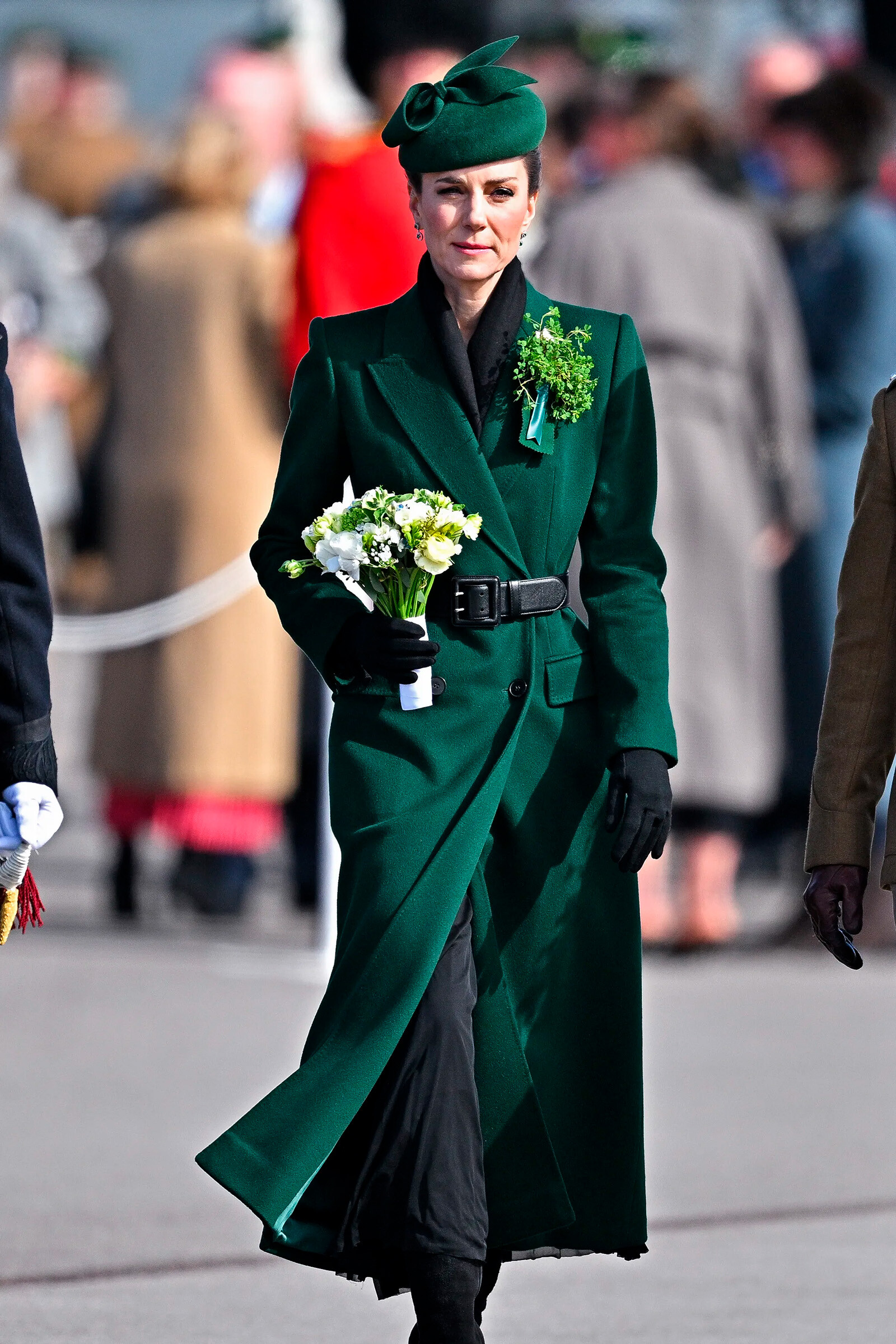 Кейт Миддлтон на ежегодном параде Ирландской гвардии, 2026