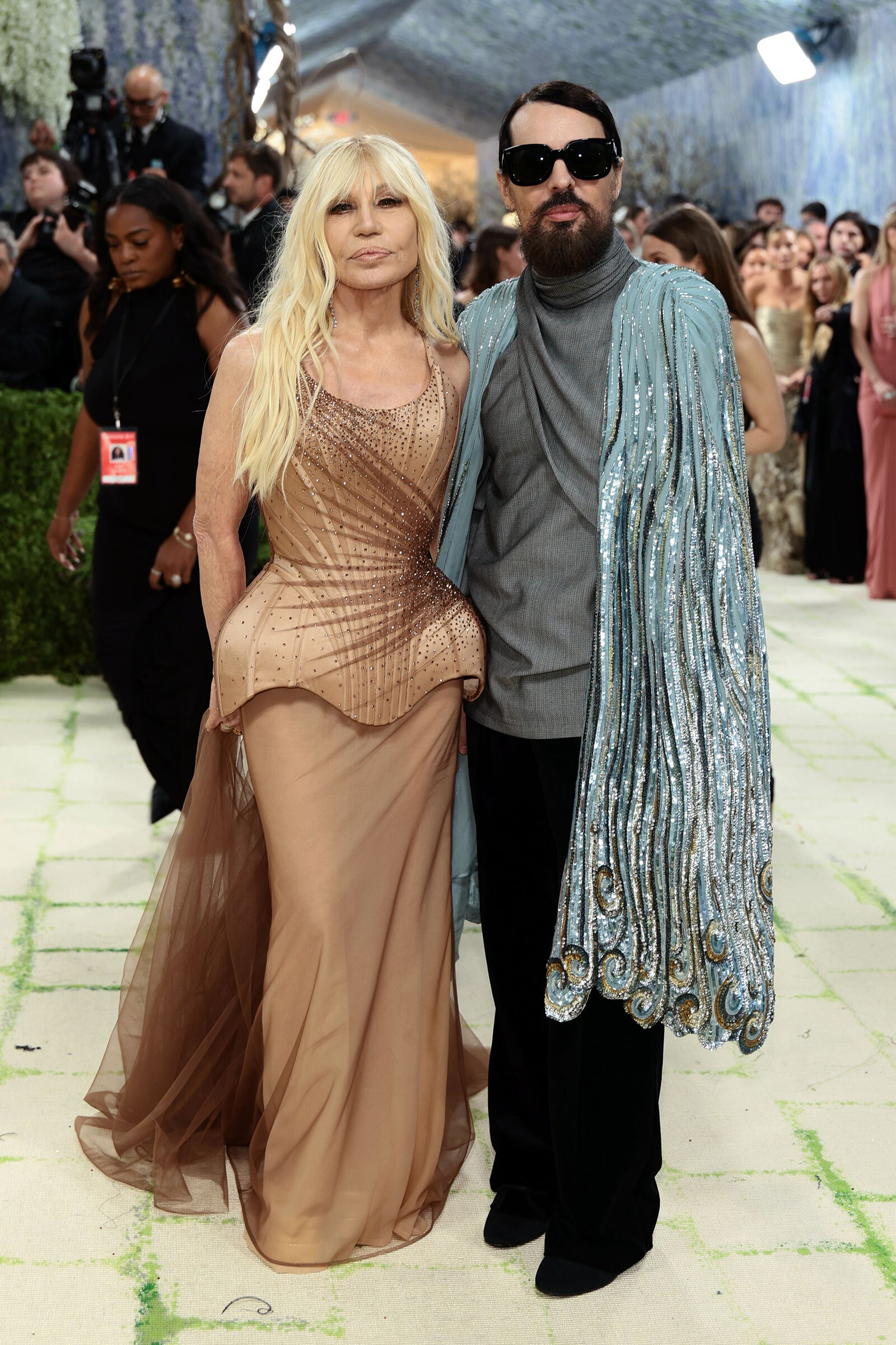 Донателла Версаче и Алессандро Микеле Met Gala 2026