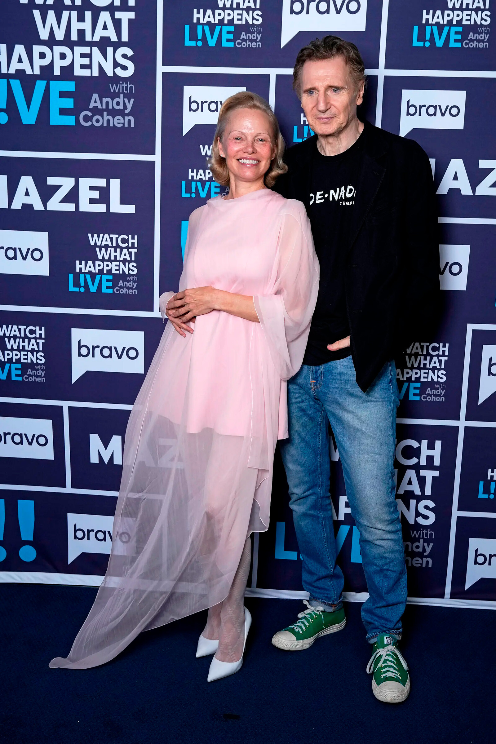 Памела Андерсон c Лиамом Нисоном