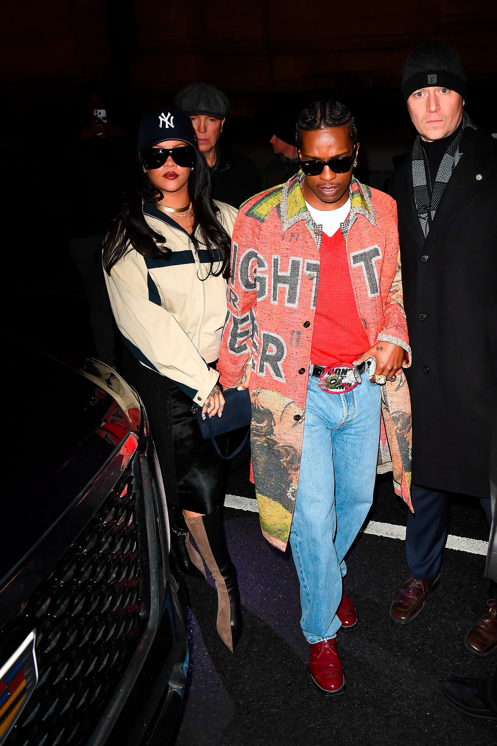 Рианна и A$AP Rocky устроили на Saturday Night Live модное свидание