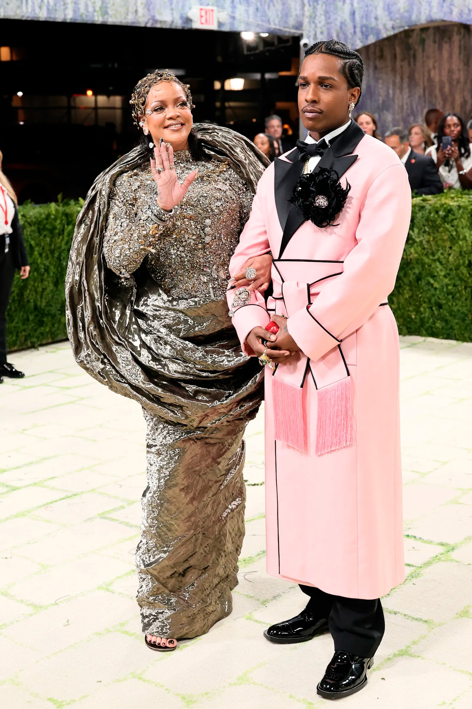 Рианна и A$AP Rocky &mdash; король и королева бала Met Gala 2026