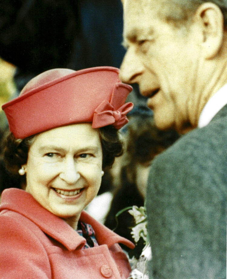 Елизавета II и принц Филипп, 1989
