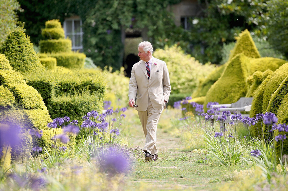 Принц Чарльз в своём любимом саду Хайгроув Хаус, 19 июля 2018 года в Тетбери, Великобритания