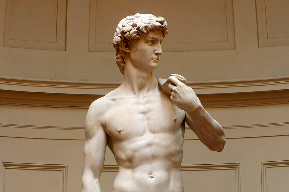 Статуя Давида на 3D-принтере
