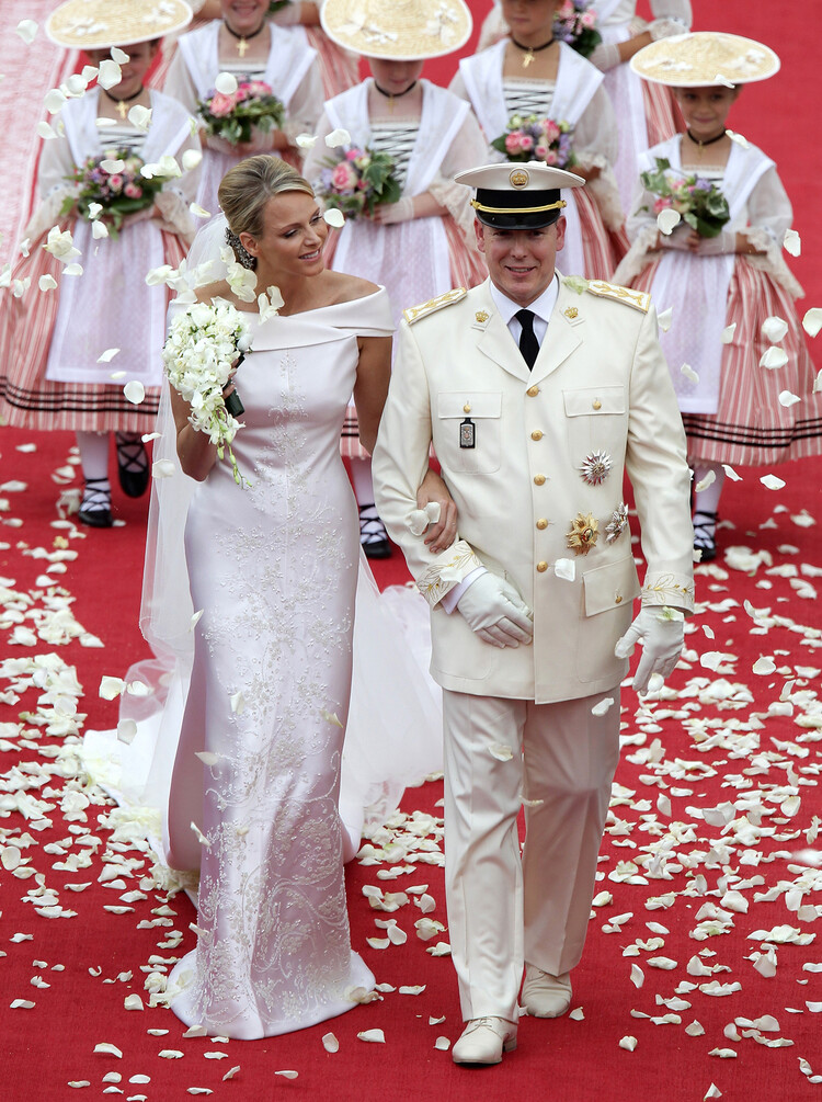 Свадьба принца Альбер и принцессы Монако Шарлен