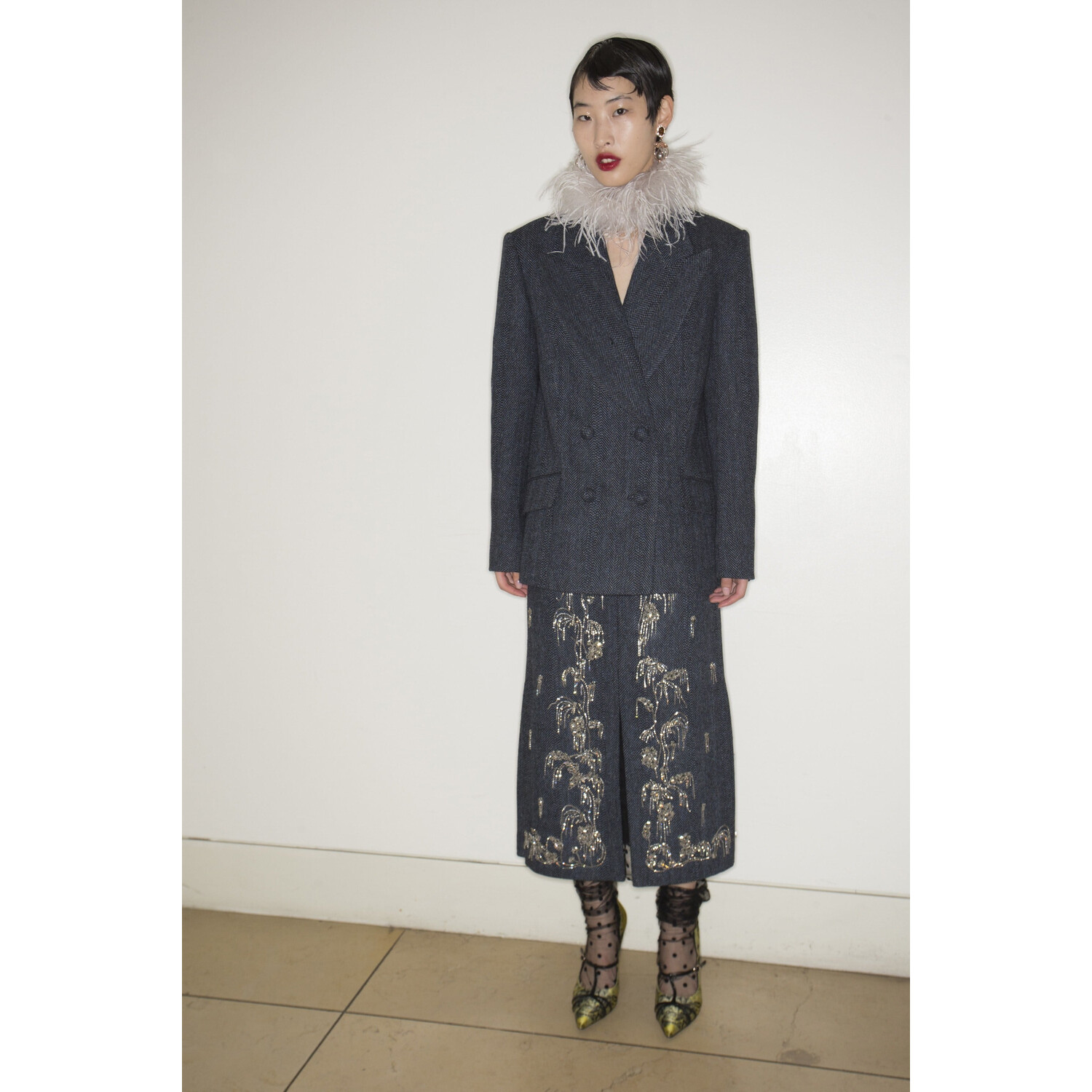Фото Backstage collections Erdem Fall 2018 Ready-to-Wear , Backstage коллекции Эрдем осень зима 2018 , Fashion show , неделя моды в Лондане , LFW , Mainstyles