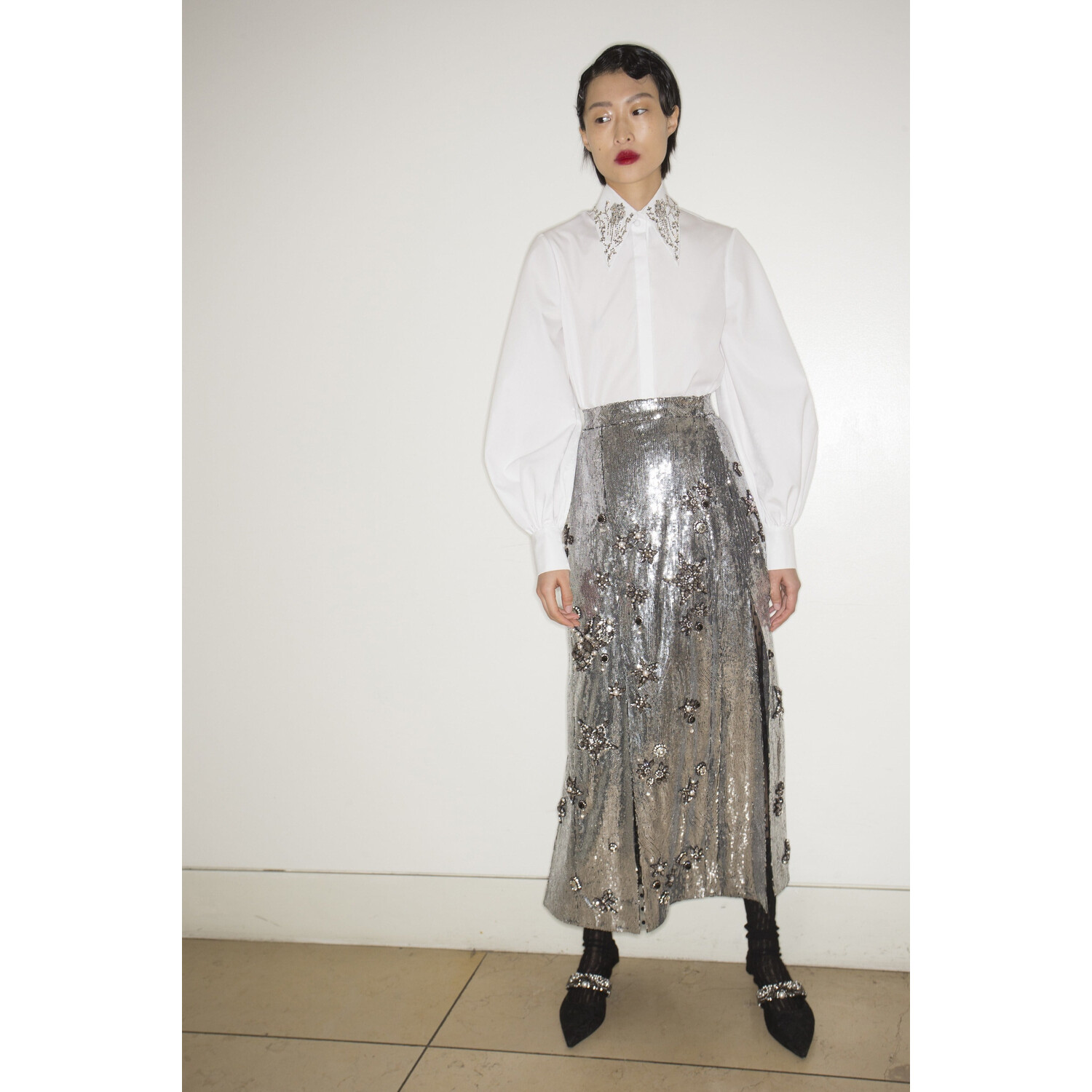 Фото Backstage collections Erdem Fall 2018 Ready-to-Wear , Backstage коллекции Эрдем осень зима 2018 , Fashion show , неделя моды в Лондане , LFW , Mainstyles