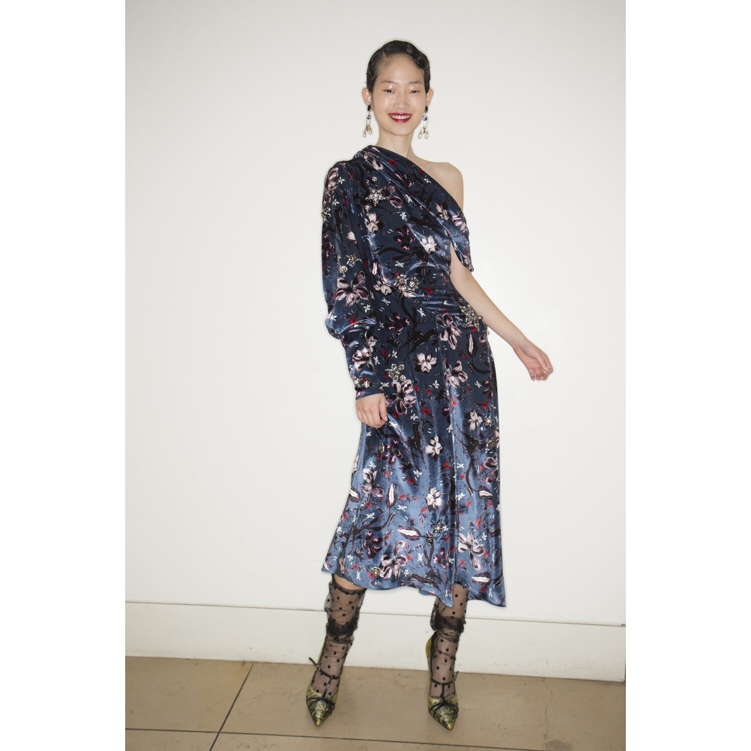 Фото Backstage collections Erdem Fall 2018 Ready-to-Wear , Backstage коллекции Эрдем осень зима 2018 , Fashion show , неделя моды в Лондане , LFW , Mainstyles