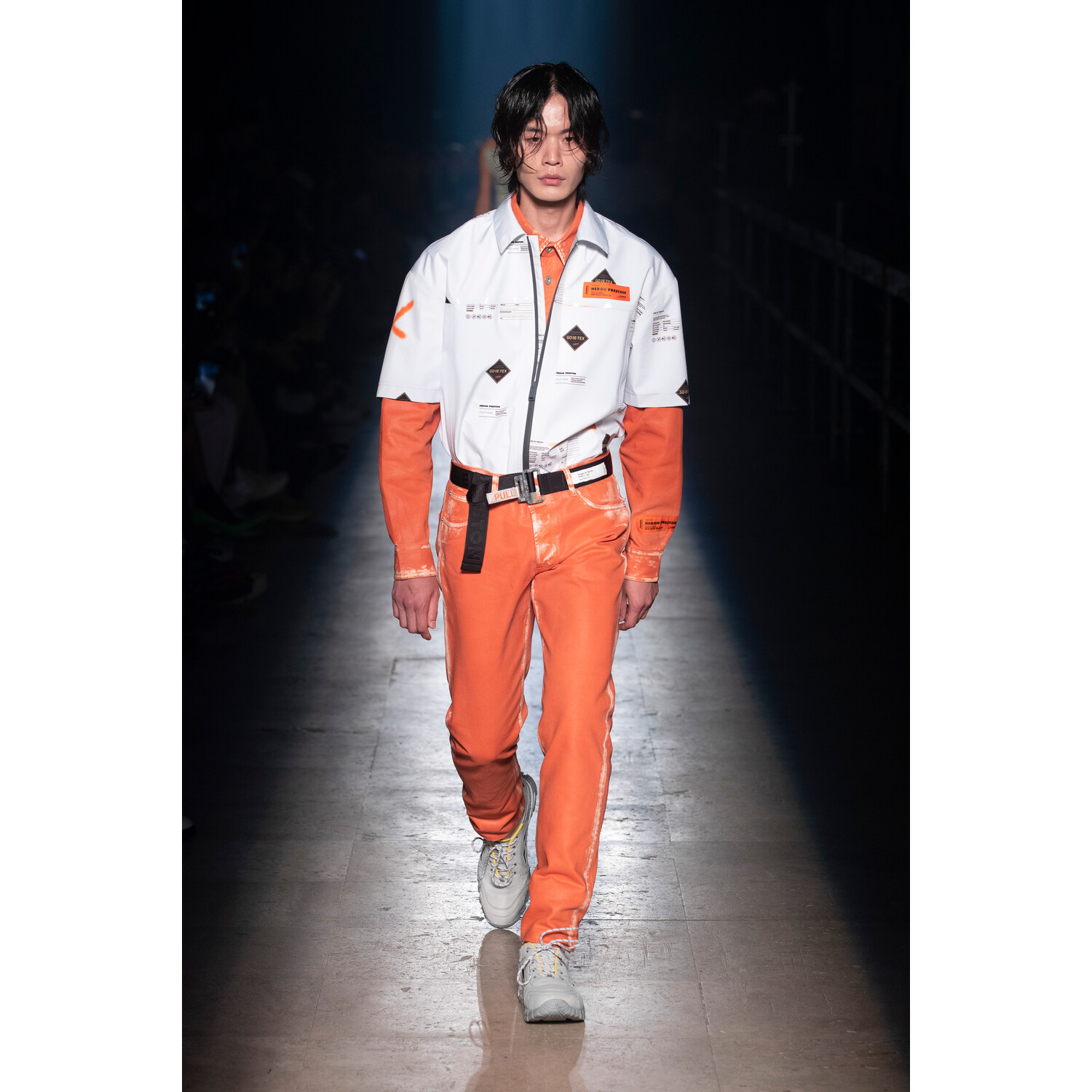 Фото Heron Preston Spring 2020 Menswear Collection / Heron Preston весна- лето 2020 / Неделя моды: Париж