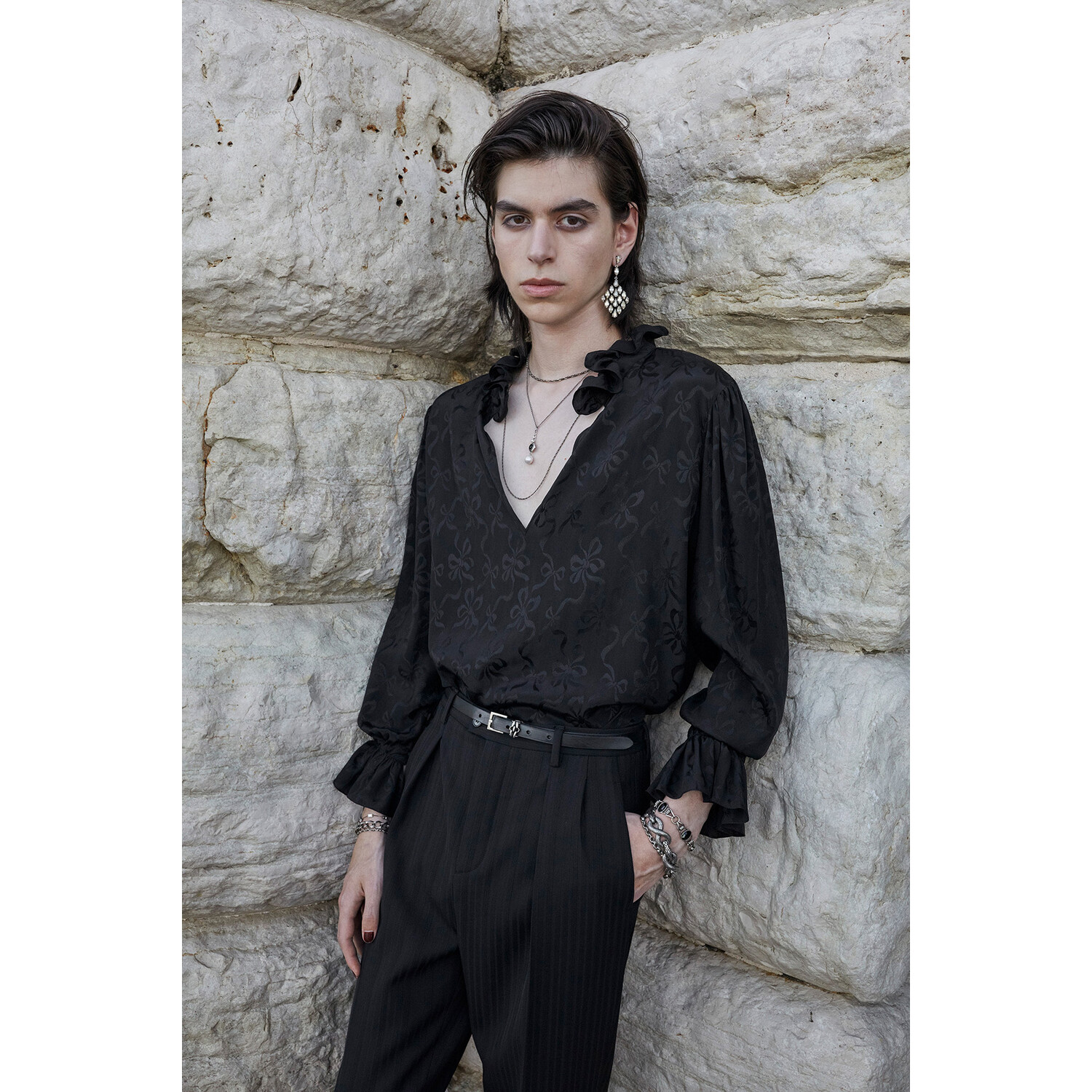 Фото Saint Laurent мужская коллекция весна-лето 2022 / Saint Laurent Mens Spring 2022