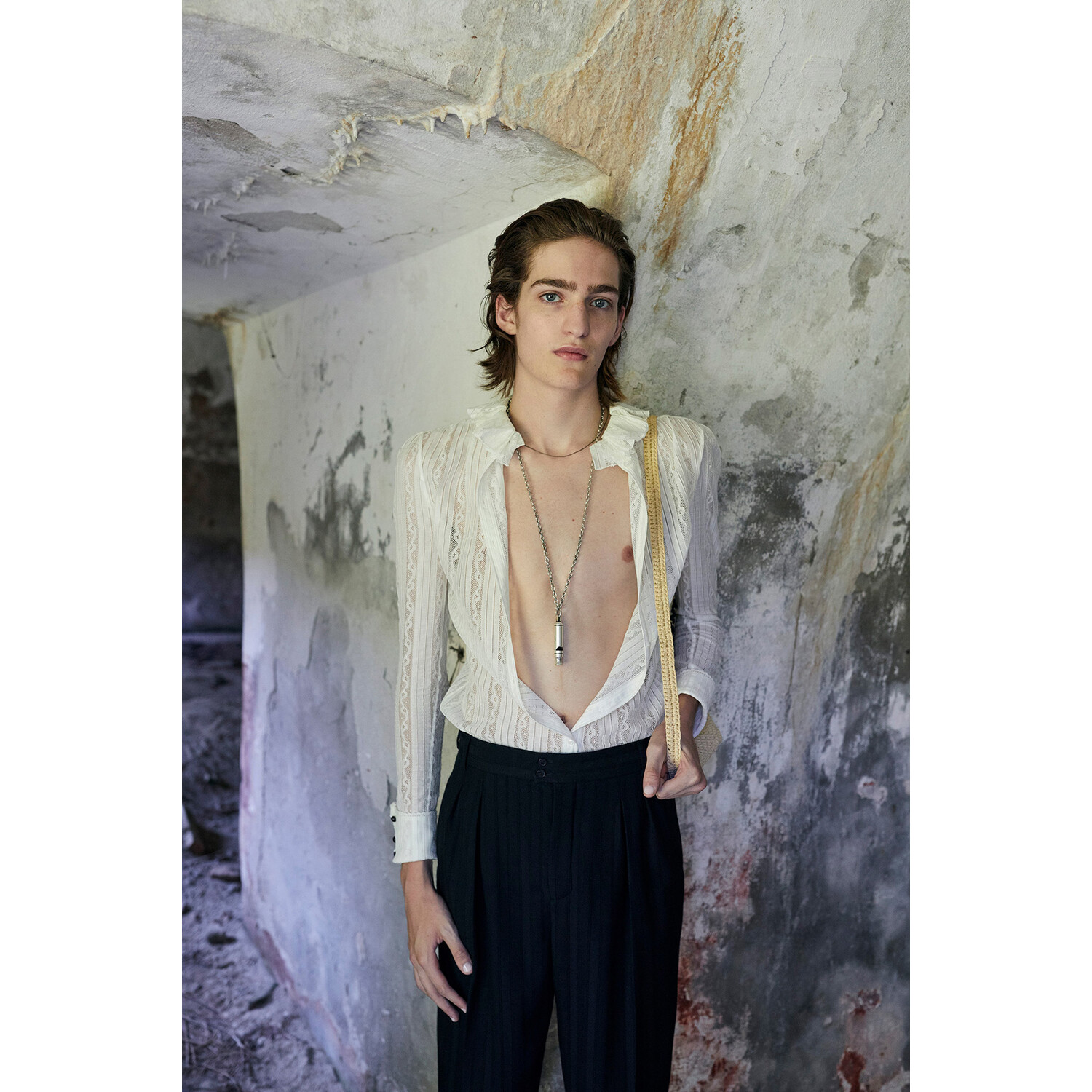 Фото Saint Laurent мужская коллекция весна-лето 2022 / Saint Laurent Mens Spring 2022
