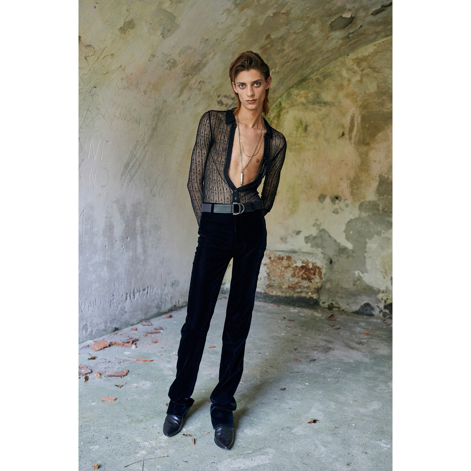 Фото Saint Laurent мужская коллекция весна-лето 2022 / Saint Laurent Mens Spring 2022