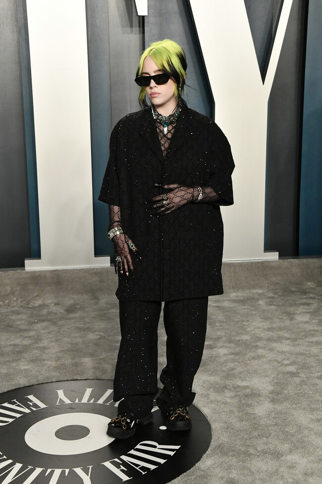 Билли Айлиш в Gucci на афтепати Оскара 2020