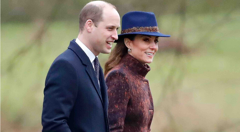 Принц Уильям, герцог Кембриджский и Кэтрин, герцогиня Кембриджская в поместье Сандрингем 5 января 2020 года в Кингс-Линн, Англия