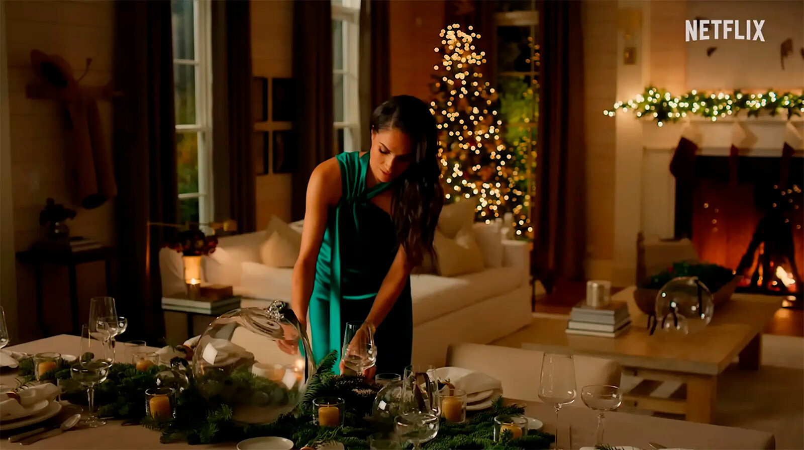 Меган Маркл на промокадрах праздничного шоу для Netflix «С любовью, Меган»
