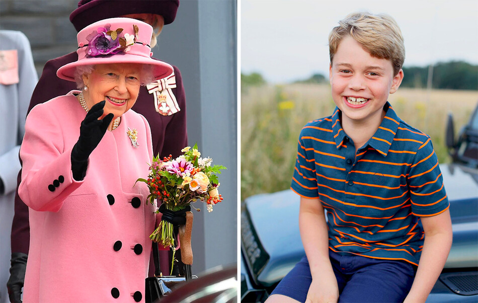Королевский фотограф рассказал о трогательных отношениях принца Джорджа и Елизаветы II