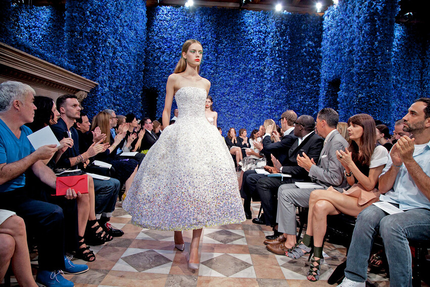 Christian Dior Haute Couture осень-зима 2012