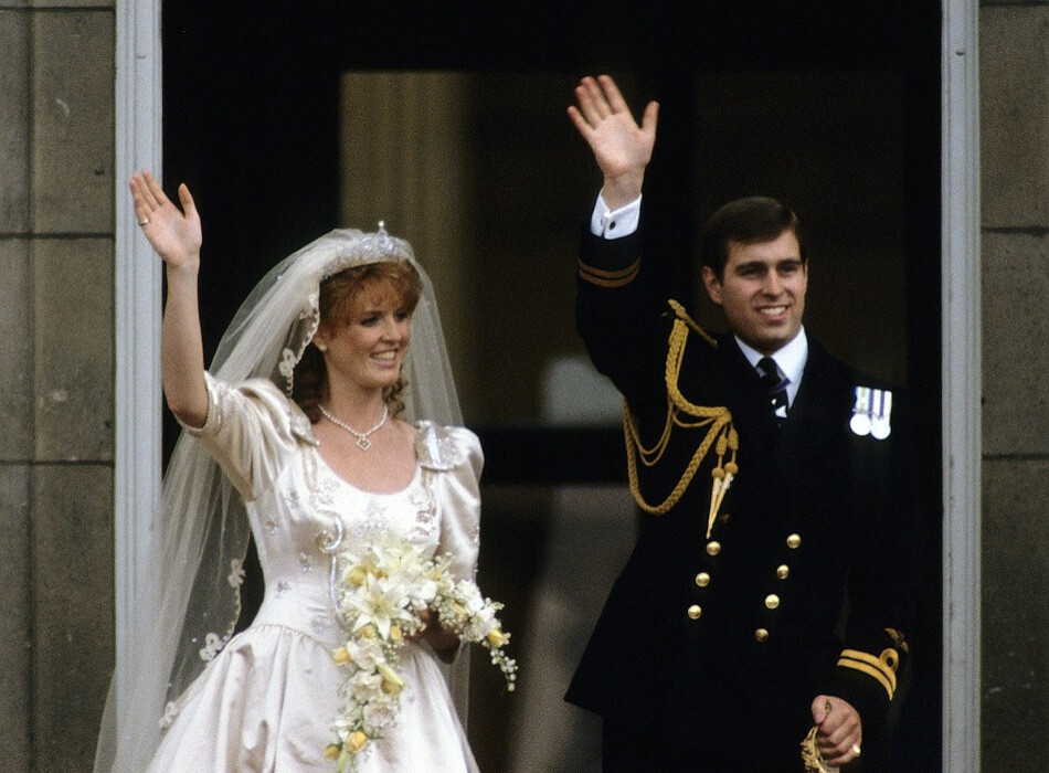 Свадьба принца Эндрю и&nbsp;Сары Фергюсон, 1986