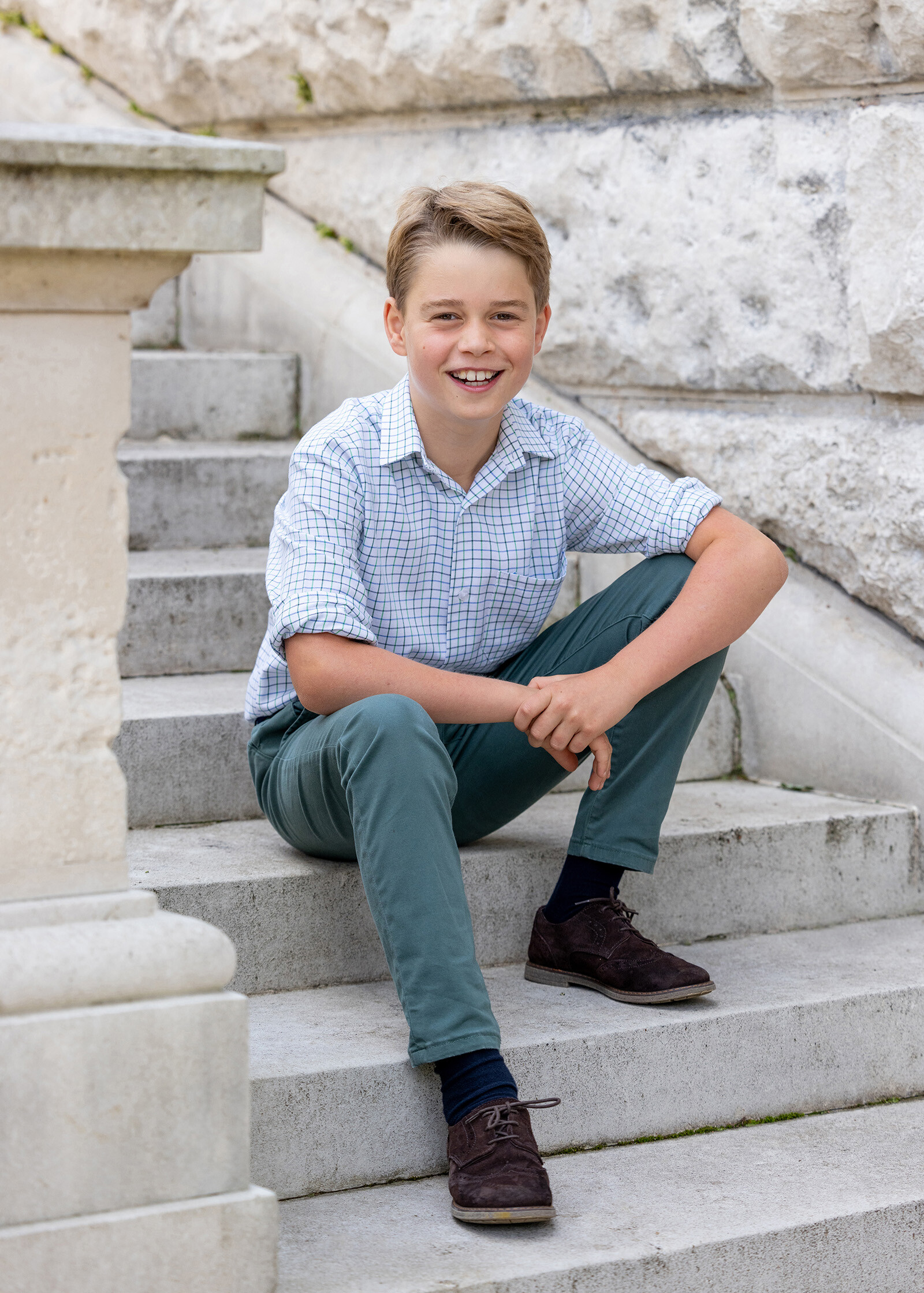 Принц Уильям и Кейт Миддлтон поделились новым снимком повзрослевшего принца Джорджа