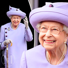 Королева Елизавета II снова была замечена с тростью