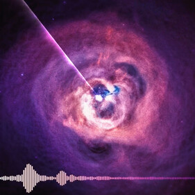 NASA демонстрирует, как звучит чёрная дыра на расстоянии 200 миллионов световых лет от Земли