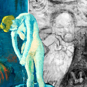 Пабло Пикассо, которого мы не знали: исследователи нашли скрытые портреты под культовыми шедеврами художника