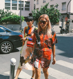 Street-style на Paris Couture Week