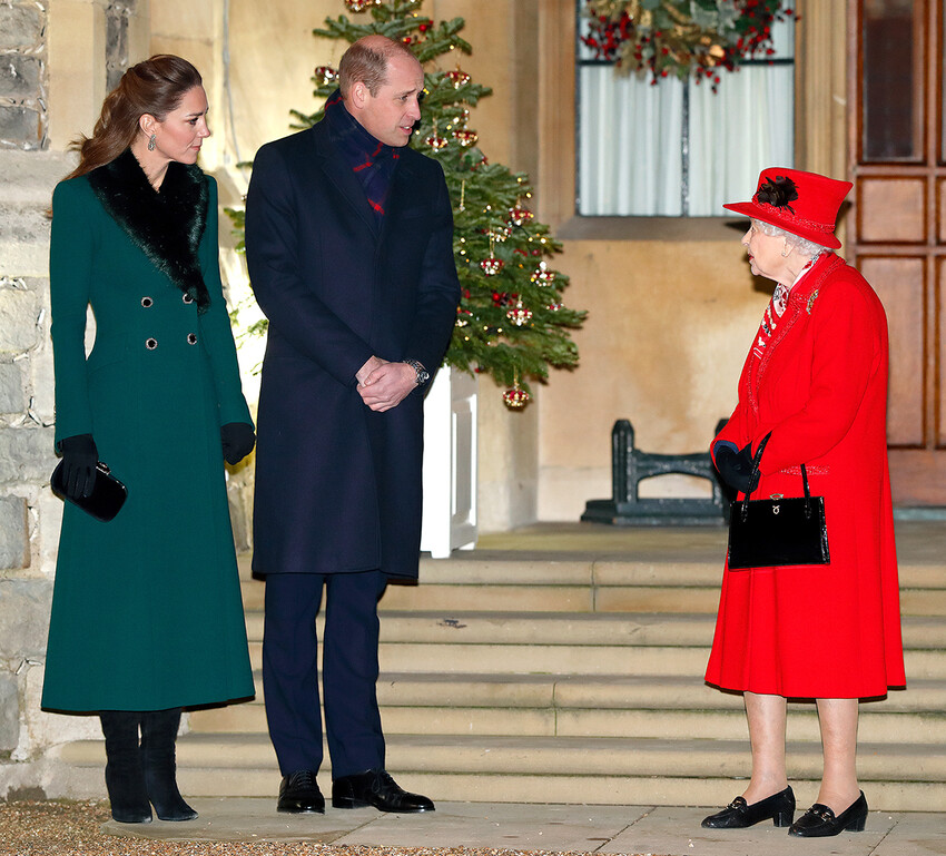 Принц Уильям попрощался с королевой Елизаветой II