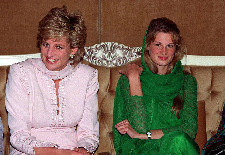 Принцесса Диана и&nbsp;Джемима Кхан в&nbsp;Пакистане, 1996