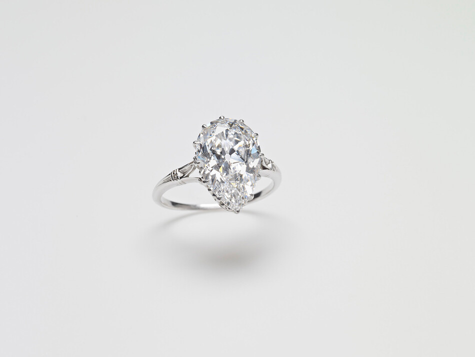 Перстень с бриллиантом Куллинан 4,4 карата