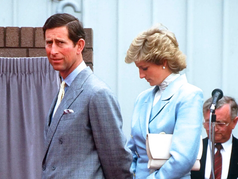 Принц и принцесса Уэльские посещают центр смазочных материалов Shell в Честере, Англия, 1 мая 1988 года